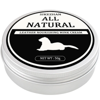 Car Leather Cleaning cream Seat Maintenance Care Oil Leather Restoration Mink Oil Cream Leather Sofa car Interior Polishing