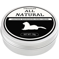 Car Leather Cleaning cream Seat Maintenance Care Oil Leather Restoration Mink Oil Cream Leather Sofa car Interior Polishing