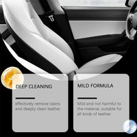 Car Leather Cleaning cream Seat Maintenance Care Oil Leather Restoration Mink Oil Cream Leather Sofa car Interior Polishing